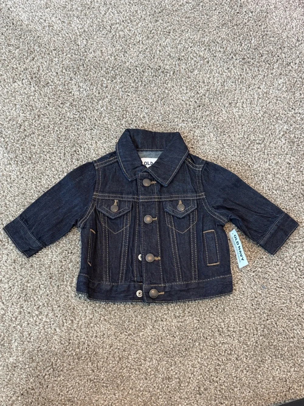 NWT Baby Dark Denim Jacket - Old Navy